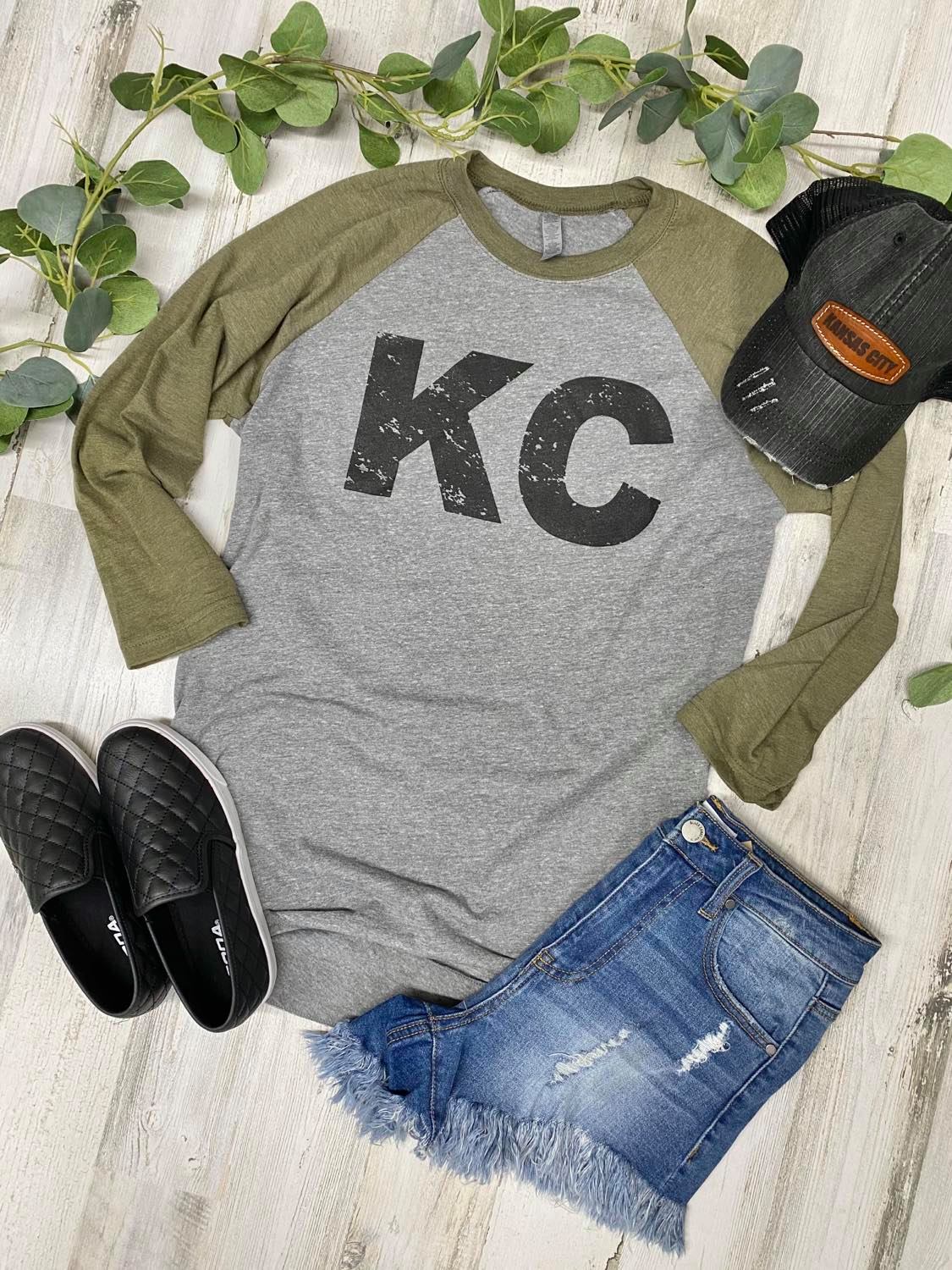 kansas city chiefs 3 4 sleeve shirt